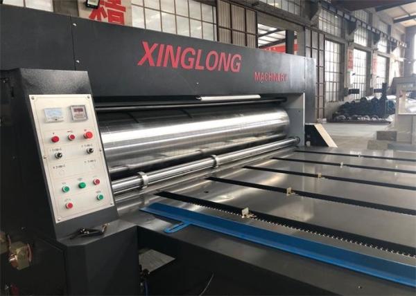 2 Color Printer Rotary Flexo Printer Slotter Die Cutter For Corrugated Creasing Slotting