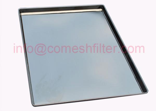 Stackable Perforated Stainless Steel Tray Food Grade Rectangle Baking Tray