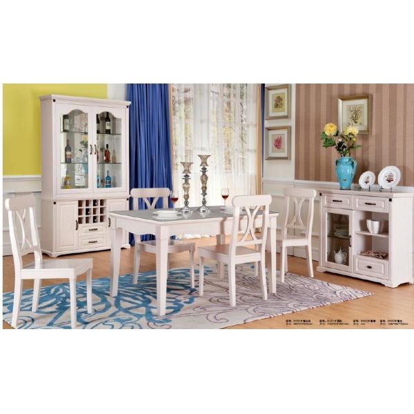 Europe Contemporary Dining Room Furniture Solid Wood Frame 480 * 533 * 940