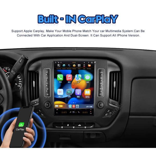 estéreo auto de Android de la radio de coche de 2Din GMC Sierra Silverado Chevrolet