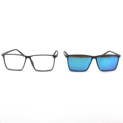 Casual Unisex Magnetic Polarized Clip On Eyeglasses