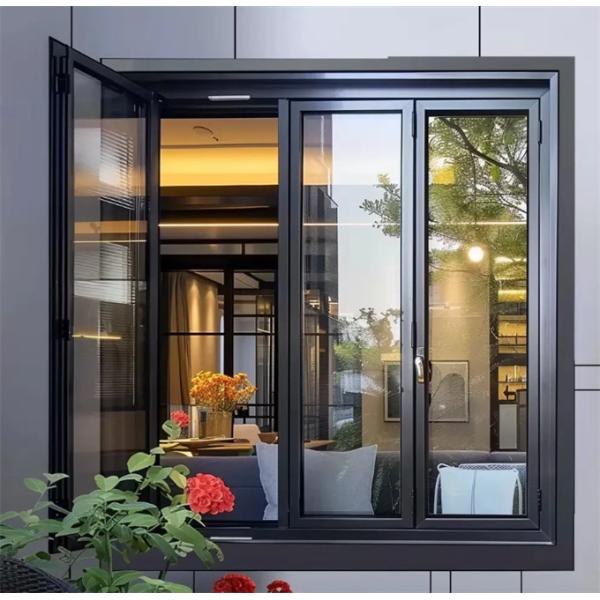 Французские стеклянные окна с 304 сеткой из нержавеющей стали и оригинальным оборудованием SKATE