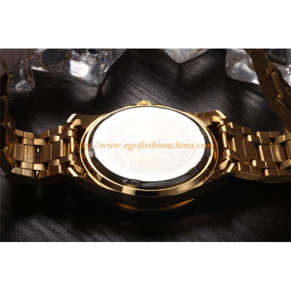 050A Stainless Steel Watch Black White Gold Watch Golden Watch Luxury Watch Gift Watches