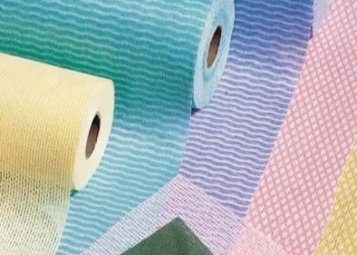 Tecnologia transversal de Spunlace da matéria prima da tela de tecelagem não de Cupro Spunlace do dobramento para limpezas molhadas do bebê