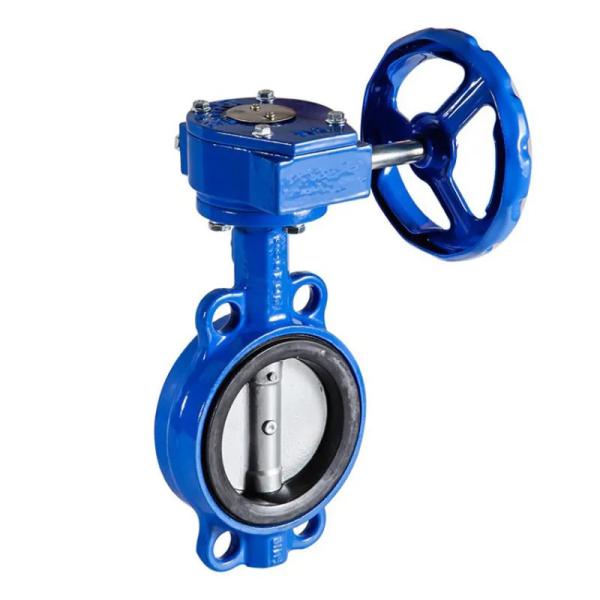 6Inch 150mm Ductile Iron Body NBR Rubber Sleeve Clamp Center Line Butterfly Valve
