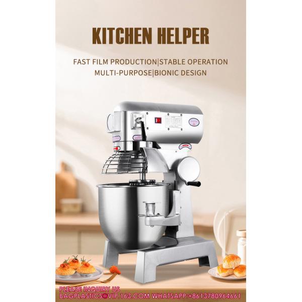 Professional Spiral Dough Mixer Electric Stainless Steel Body Multifunction Dough Mixer For Commercial Use