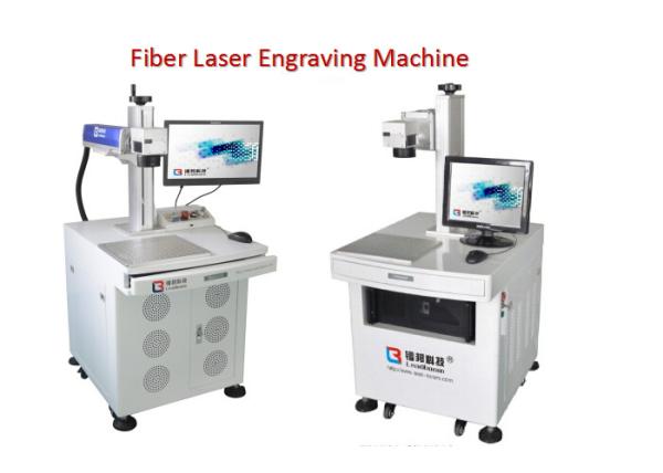 Laser Dog Tag Fiber Laser Engraving Machine For Brass Copper / Aluminium