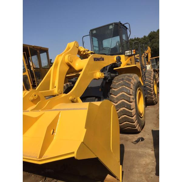 Excellent Condition Komatsu WA380 Used Wheel Loader with Liyuan Hydraulic Cylinder