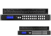 interruptor audio inconsútil 4K 60Hz de la matriz de 18Gbps 8x8 IR UHD HDMI 2,0