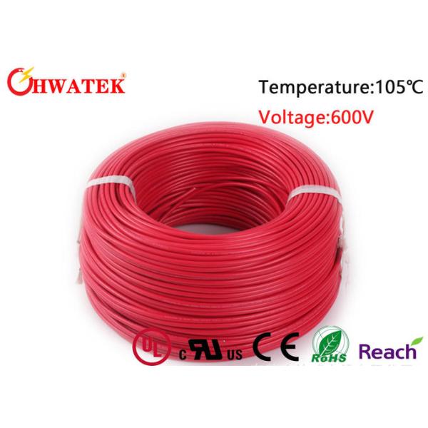 600V 105℃ UL1028 PVC Insulated Single Core Flexible Wire