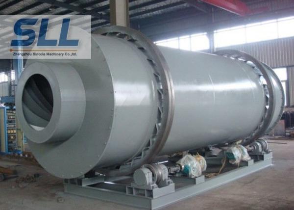Low Fuel Consumption Sand Dryer Machine Rotating Drum Dryer With Burner Natural Gas