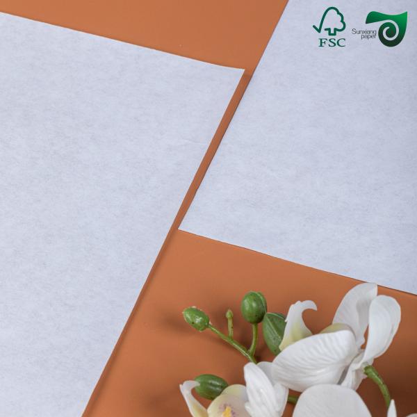 FSC 17gsm 40gsm White Translucent Paper For Wrapping Oil Resistant Air Permeable
