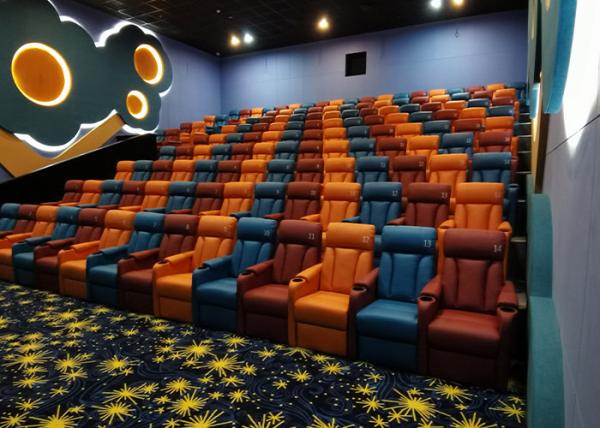 Folding Commercial Theater Seating VIP Auditorium Movie Theater Chair