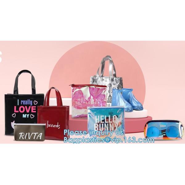 Fashionable Design Luxury PVC Handbag Purse, Organizer Dust Cover, Bag Protector, Magnetic Snap Closure