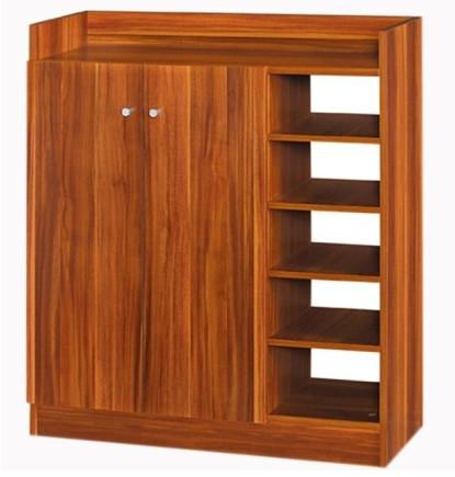 Modern design shoe rack of home livingroom furniture  Melamine cover frivolous shoe ark/shoe cabinet/shoe rack with door