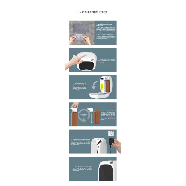 CE коммерческий ароматный диффузер 500м2 10W воздушный ароматный диффузер