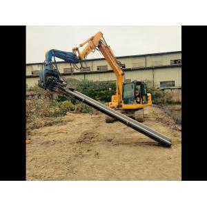 Heavy-Duty Pile Driver - 10-Meter Penetration & 2800 RPM Vibration