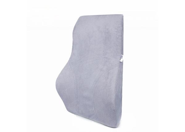 Blue Color Memory Foam Back Cushion Pillow Car Seat Lumbar Rest Office Chair
