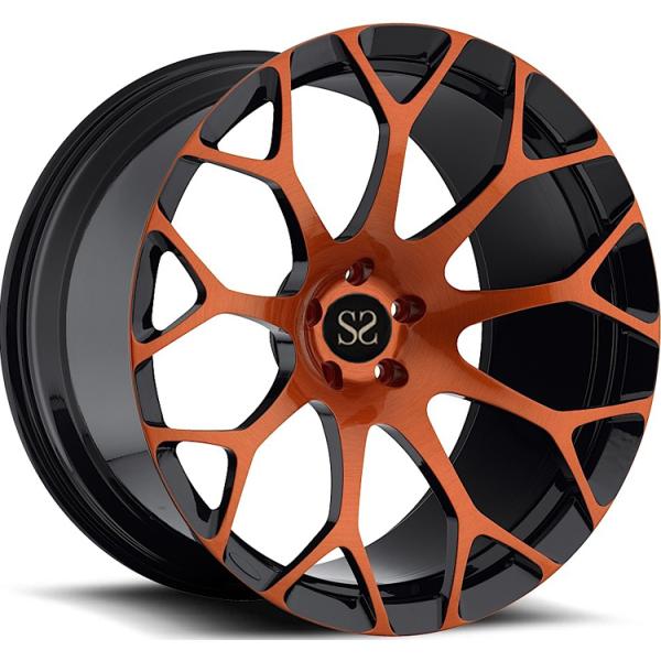 20 Inch 1- Piece Forged Weheel Rims For Audi RS7 5x112 White and Black