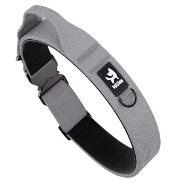 Colarão táctico ultraconfortável e respirável para cães grandes - durável, ajustável e refletor para segurança