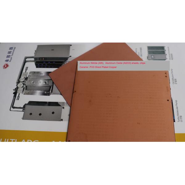 Фильм Депостион Ку медный ПВД тонкий на алюминиевой окиси, монтажной плате электроники откалывает покрытие слоем меди