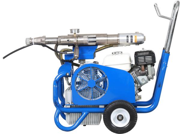 Hydraulic Paint Spraying Machine High Pressure Polyurethane Epoxy Spray Equipment 60L