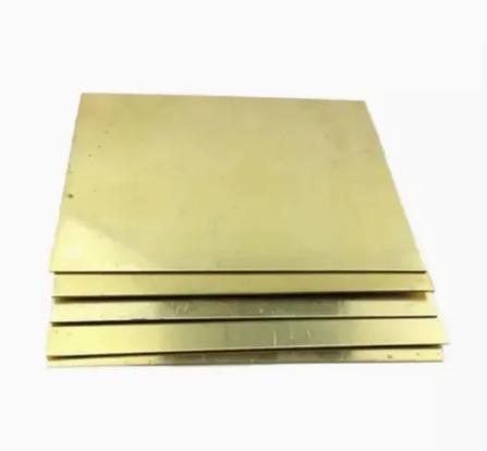 High Strength C37800 Polished Brass Sheet Metal For Machinery Manufacturing