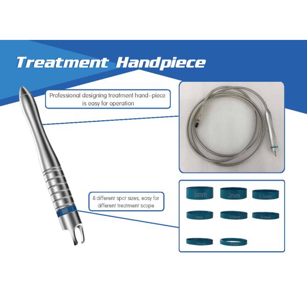 Portable 8 different spot sizes laser diode 980nm facial spider vein removal beauty equipment