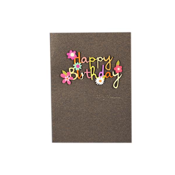SBS Board Pantone Color Paper Cards For Happy Birthday