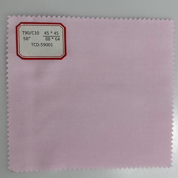 Customizable TC Fabric Blend Of Polyester And Cotton For Versatile 90/10 45X45 88X64