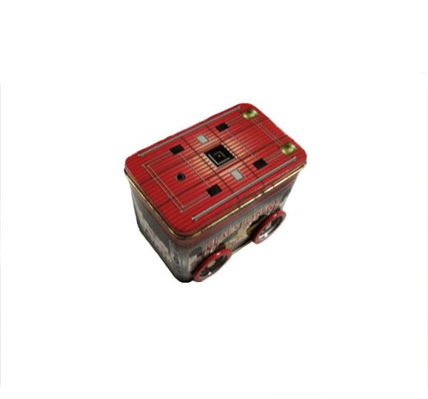 Car Shape Cartoon Metal Box For Candy Cookie Chocolate Packing Customized Logo