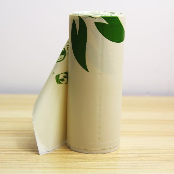 Custom Cornstarch 100% Compostable Biodegradable Trash bag,PLA compostable plastic fresh vegetables packaging bag PBAT