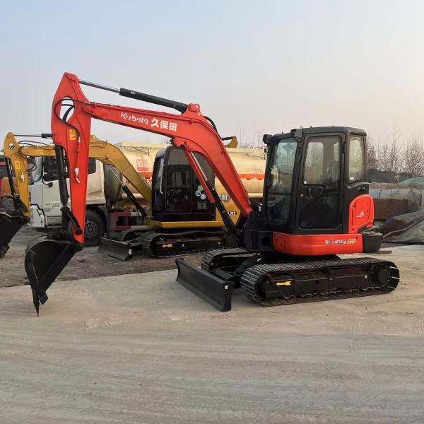 Used Kubota Kx165-5 Engineering Backhoe Secondhand Digging 6 Ton Excavator