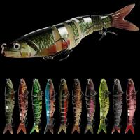 Macarrão Biônico 8 Secção Isca de pesca dura 20g 13,5cm