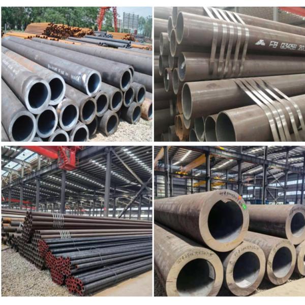 T11 T12 Бесшовная труба из углеродистой стали Черная краска 6 мм-254 мм Внешний диаметр