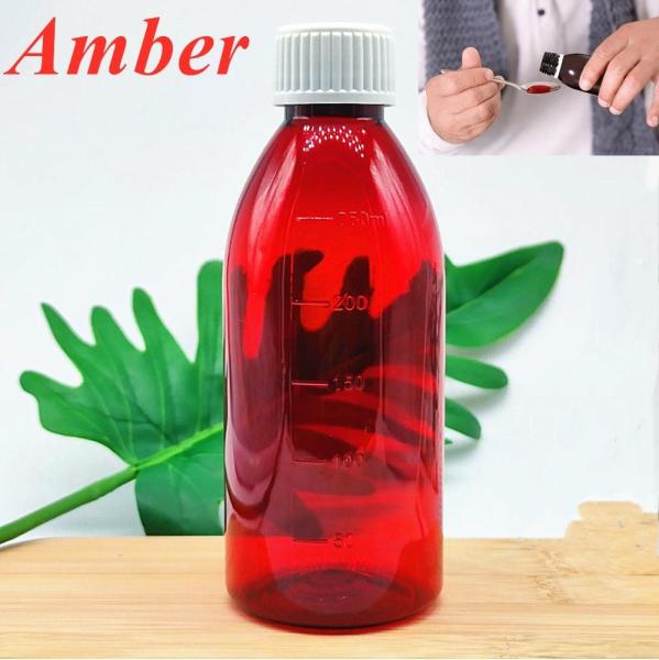 Pharmaceutical Medical Syrup Bottles Tamper Proof Cap Syrup Bottle Plastic
