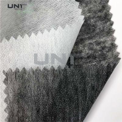 Tela entrelinhando kejme'noykejme não tecida do nylon do poliéster de 20%/80%, material entrelinhando kejme'noykejme da pasta