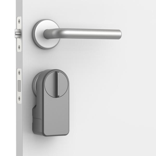 Secure Your Room Door with Our Blue-tooth Smart Knob Door Lock Power Supply 4 AA Batteries