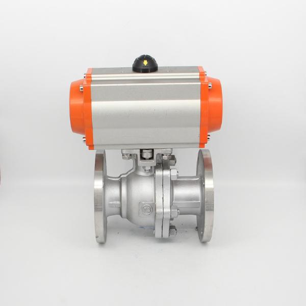 ISO 9001 Стандартный прямопроходный тип фланцевого шарового клапана для нержавеющей стали 304/316