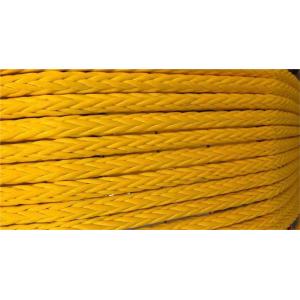 Résistant à l'abrasion Uhmwpe cordon tressé Uhmwpe corde de treuil durable pour marine
