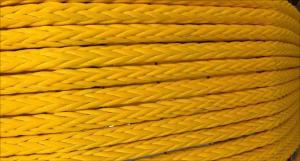 Cuerda trenzada de UHMWPE resistente a la abrasión, cuerda de cabrestante de