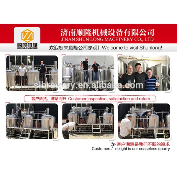 2 Vessels Brewhouse Microbrewery Brewing Equipment Electrical Heating Use