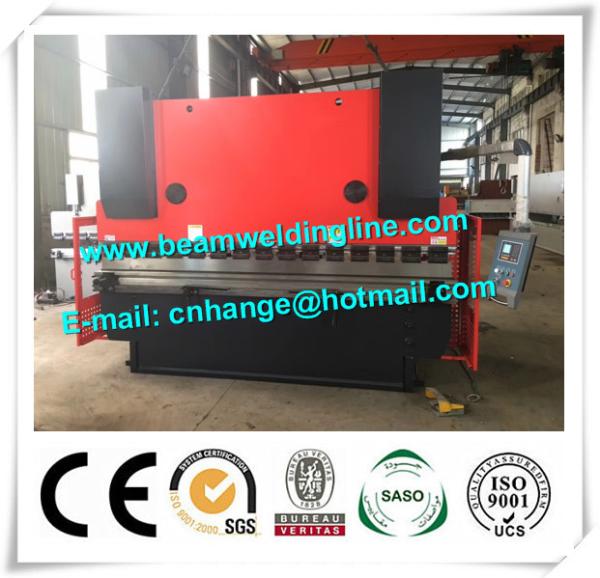 WC67Y 160T / 3200 Hydraulic Sheet Metal Brake For Plate / Press Brake For Hydraulic Press