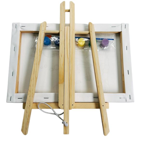 Wholesale Painting Artwork Display Wooden  Easel Stand Tabletop Mini Artist Easel