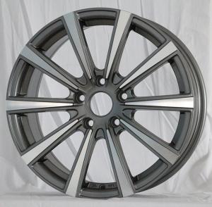 L'alliage noir de voiture roule les roues en aluminium de marché des accessoires