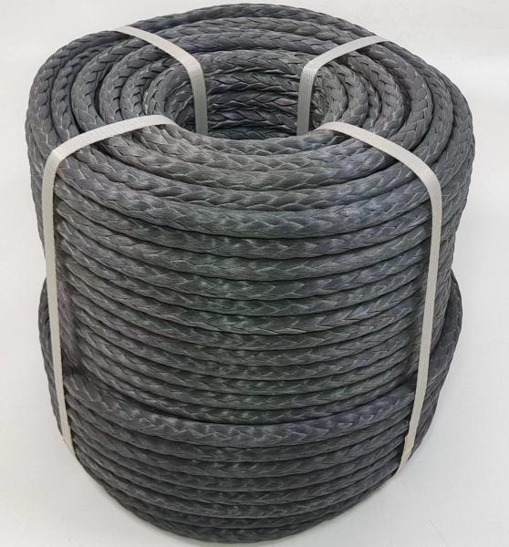 Custom Color Purple Black Heavy Duty Hot Sale UHMWPE Rope Mooring Fishing Towing