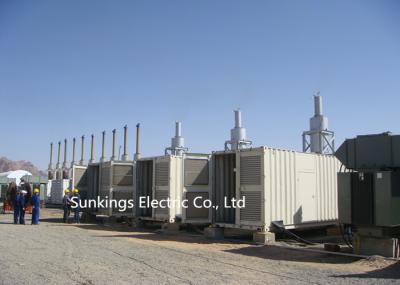12 Cylinder Container Diesel Generator Set 230V/400V Rated Voltage AC 3 Phase 1000KVA