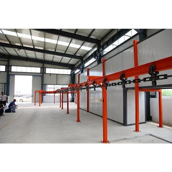 Ligne de revêtement de convoyeur aérien à gaz électrique