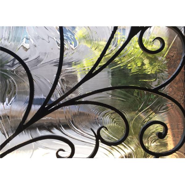 Стекло двери утюга анти- ржавчины низкое е, входные двери горячего погружения гальванизированные двойные