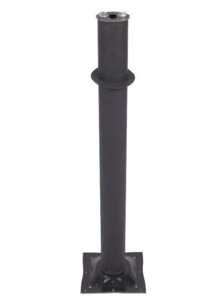 Bolt Down Restaurant Table Bases Cast Iron Powder Coated Finish Cheap Furniture